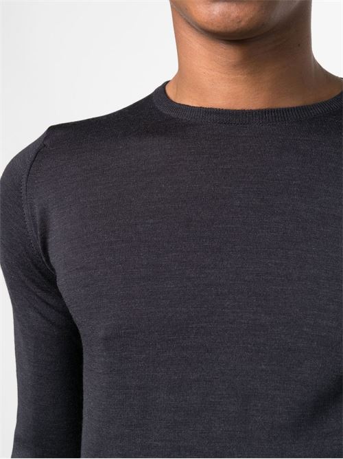 Lundy sweater JOHN SMEDLEY | LUNDYHEPBURNSMOKE